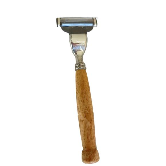 Shaving Kit with Marble Stand Shave Cream Brush Razor Holder - Picture 7 of 8